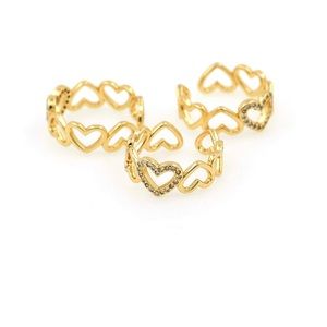 Heart rings